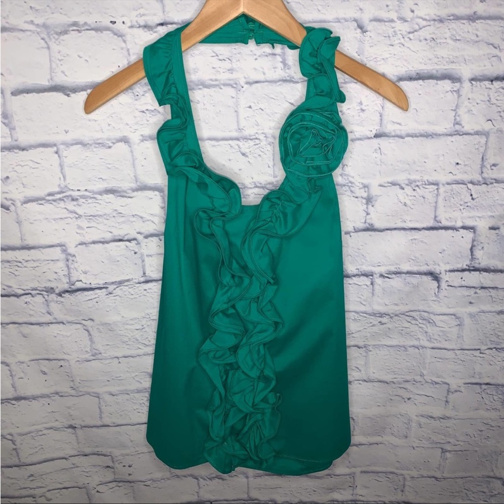 The Limited Ruffled Halter